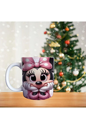 Minnie Mouse Porselen Kupa