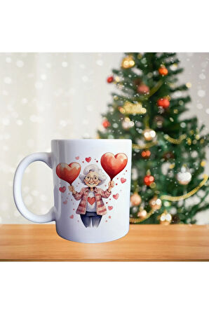 Aşkın Yaşı Olmaz Porselen Kupa