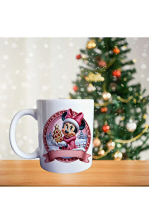 Minnie Mouse Kar Keyfi Porselen Kupa