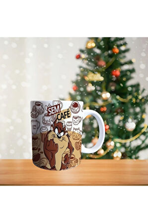 Tazmanya canavarı Porselen Kupa