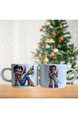 Betty Boop Porselen Fincan / Kupa -mug