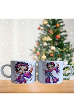 Betty Boop Porselen Fincan / Kupa -mug
