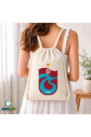 Trabzonspor Büzgülü Keten Çanta C048
