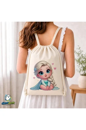 Elsa Büzgülü Keten Çanta C091