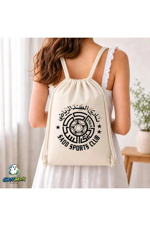 Sadd Sports Club Büzgülü Keten Çanta C267