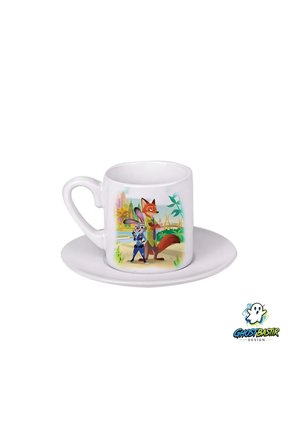 Zootropolis Judy ve Nick Türk Kahvesi Fincanı 0190