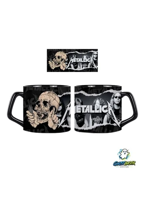 GHOSTBASTIR DESIGN Metallica Kupa Bardak | Tek Adet 0899