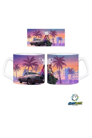 Ghostbastır Design GTA6 Kupa Bardak | Tek Adet 1004