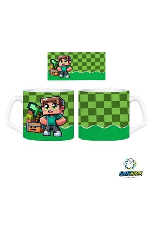 Ghostbastır Design Minecraft Kupa Bardak | Tek Adet 1037