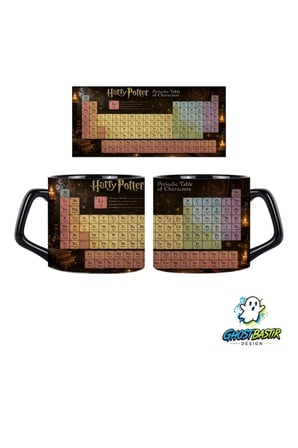 Harry Potter Periyodik Tablo Kupa Bardak | Tek Adet 1113