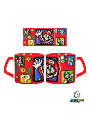 Super Mario Kupa Bardak | Tek Adet 1162