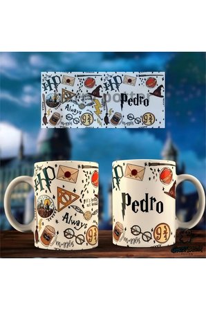 GHOSTBASTIR DESIGN Harry Potter Kupa Bardak | Tek Adet K0456