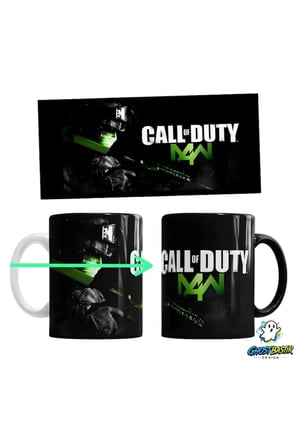 Ghostbastır Design Call Of Duty Kupa Bardak | Tek Adet K0532