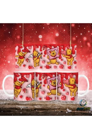 Winnie The Pooh Kupa Bardak | Tek Adet K0852