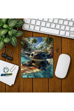 Stitch Baskılı Oyuncu Mousepad 0286