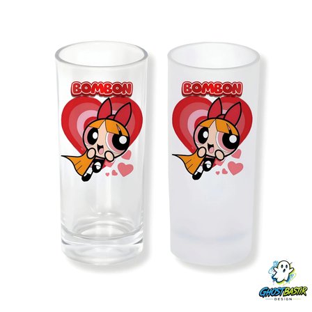 Powerpuff Girls Buzlu / Buzsuz Seçenekli Rakı Bardağı – 1 Adet Şık Sunum Bardağı 0247