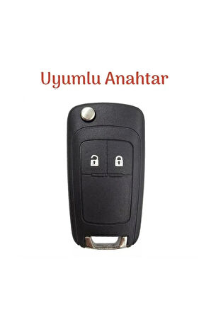 Opel Astra J Corsa D Corsa E Insignia Mokka Meriva 2 Tuslu Silikon Anahtar Kılıf 2.resime Bakınız