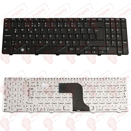Dell P10F, P10F001 Uyumlu Klavye Tuş Takımı Tuş Seti Siyah Türkçe