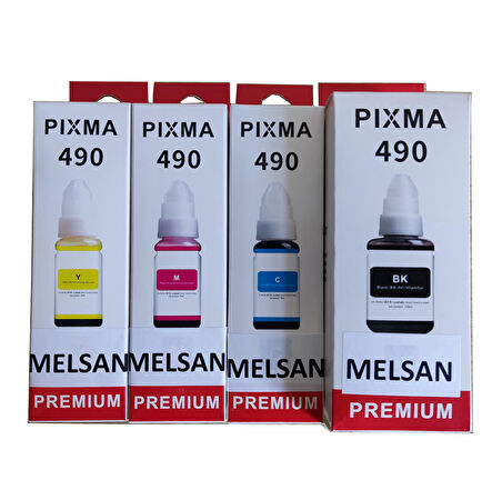 CanonUyumlu Pixma G3410 Mürekkep 4 Renk Takım Muadil