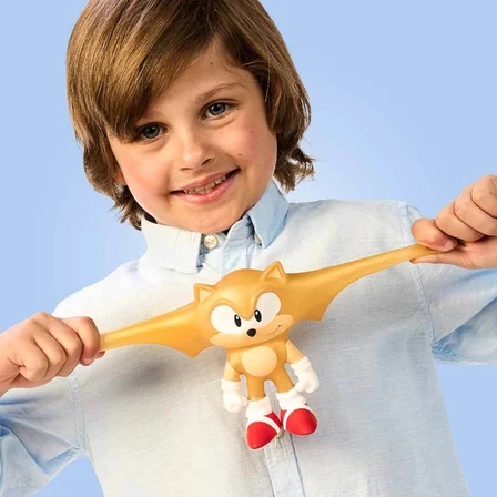 Miniklabtoys Stretch Gold Sonic The Hedgehog 42644