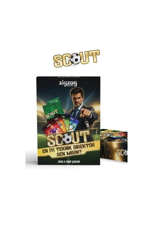 3 Adet Scout – Eğlenceli Futbol Kutu Oyunu Ve Strateji Kart Biriktirme (Card Game, Soccer) Teknik Direktörlük Ve Transfer Market
