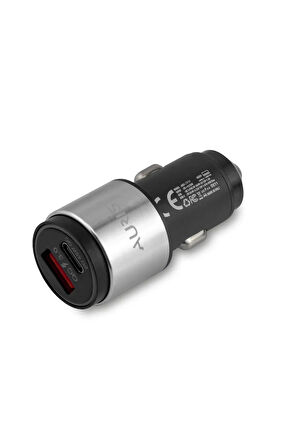 Samsung Galaxy S20 Ultra 5G S22 Ultra S22+ Plus Uyumlu 45W Type-C USB-C Pd Metal Oto Şarj Seti