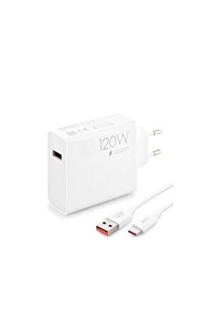 POCO F4 GT Uyumlu 120W Turbo Süper Hızlı Şarj Aleti Cihazı Seti