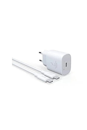 Samsung Galaxy A52 A52s A53 A54 A55 M52 M51 Uyumlu Hızlı Şarj Aleti Cihazı Type-c Set 25w 3.0a