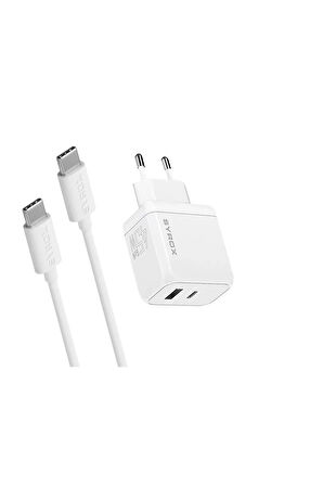 Samsung Galaxy S22 Ultra 5g Uyumlu Şarj Aleti Cihazı 45W Beyaz