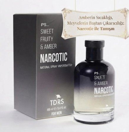 Sweet Fruity & Amber Narcotic Erkek Parfümü - 100 ML