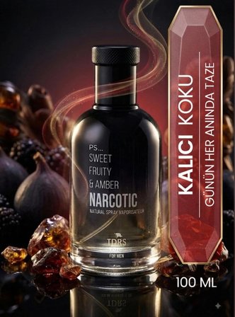 Sweet Fruity & Amber Narcotic Erkek Parfümü - 100 ML