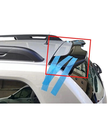  DACIA DUSTER 2018-2020 FİBER SPOİLER (( BEYAZ BOYALI ))