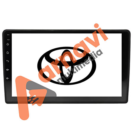 Arnavi Toyota Auris 2006-2011 6+64 A133 İşlemcili 4 Çekirdek Android Multimedia 10.1"