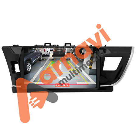 Arnavi Toyota Corolla 2013-2016 6+64 A133 İşlemcili 4 Çekirdek Android Multimedia 10.1"