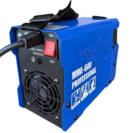 GK-MMA600 Yeni Nesil Dijital Ekranlı Profesyonel Elektrot Kaynak Makinesi - MMA-600 (350 Amper)