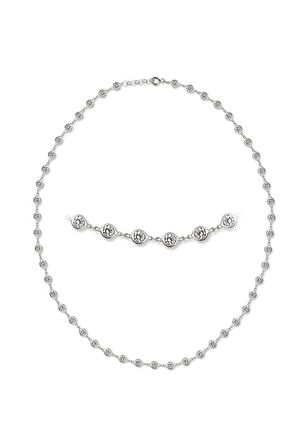 925 Ayar Gümüş Suyolu Kolye (GK00188)