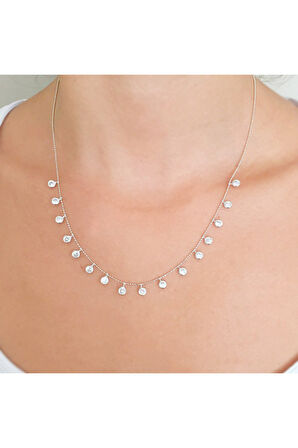 925 Ayar Tifani Gümüş Kolye (GK00508)