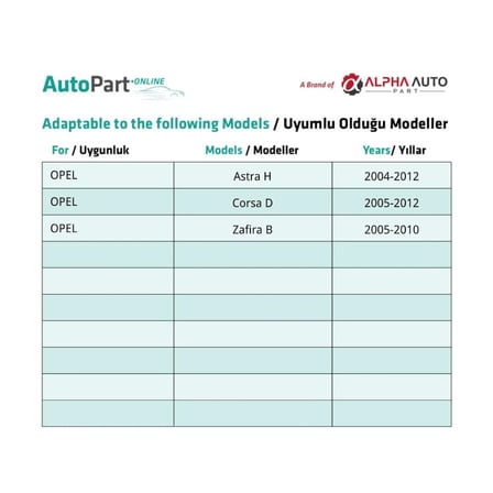 Opel Astra H, Corsa D, Zafira B için 5 İleri Vites Topuzu-Kırmızı