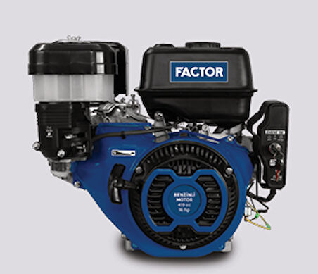 FACTOR GK420 16 Hp Kamalı İpli Benzinli Motor
