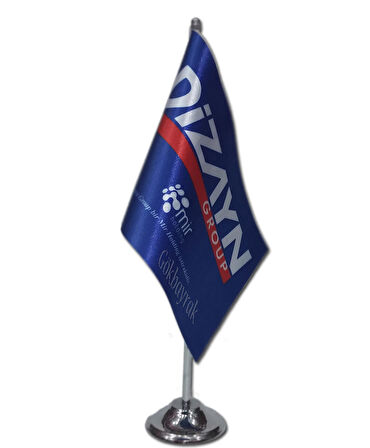 Tekli Ofis Masa Bayrağı