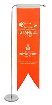 L- Tipi- Özel Masa Bayrağı