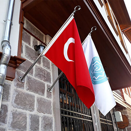 Klasik Duvar Tipi Bayrak Direği (120 cm Boy)