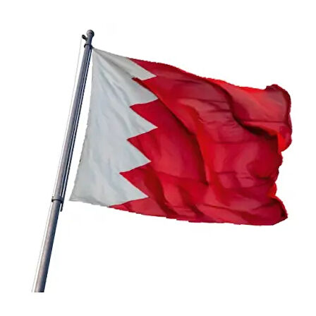 Bahreyn Devlet Bayrağı 100x150 cm
