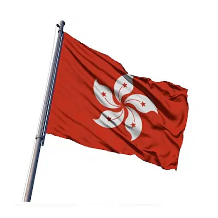 Hong Kong Bayrağı 70x105 cm