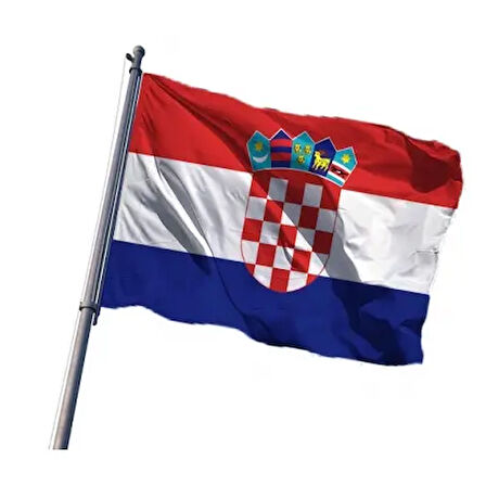 Hırvatistan Bayrağı 100x150 cm