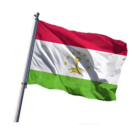 Tacikistan Bayrakları 70x105 cm