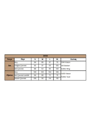 Çiçek Ve Yaprak Desenli Pijama Takımı