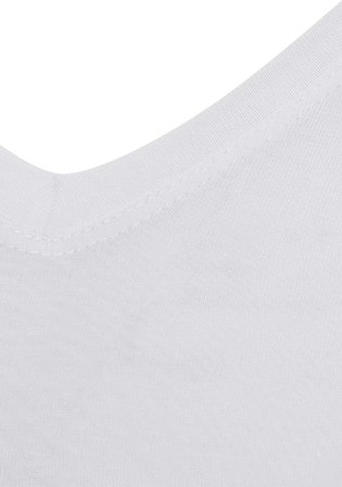 Star  Modal Yarım Kol V-yaka T-shirt Atlet