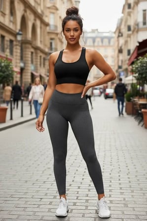 Kadın Siyah Modern Fit Sırtı Çapraz Lastik Detaylı Crop Top Bluz