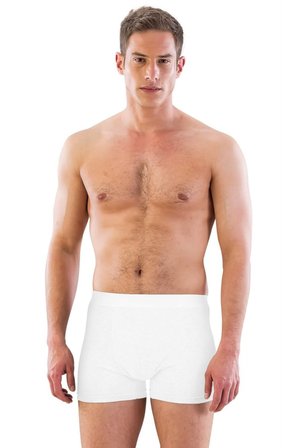 Beyaz   Erkek Boxer